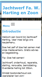 Mobile Screenshot of jachtwerfharting.nl